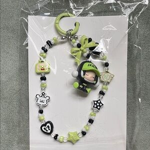 Skullpanda keychain bag charm phone charm